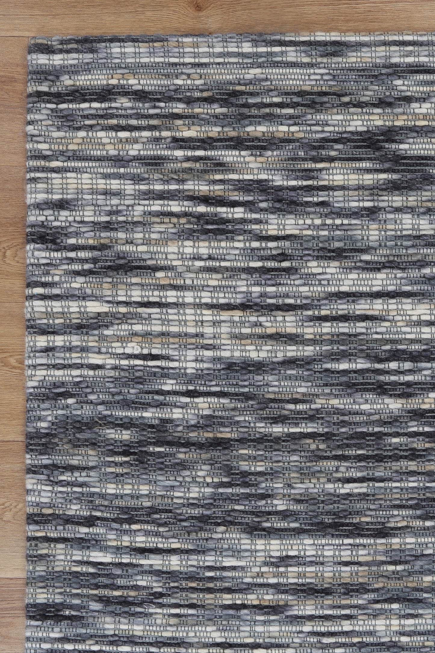 Copacabana Geometric Stone Wool Rug