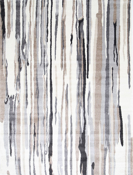 Matisse Ismerie Grey & Beige Abstract Rug