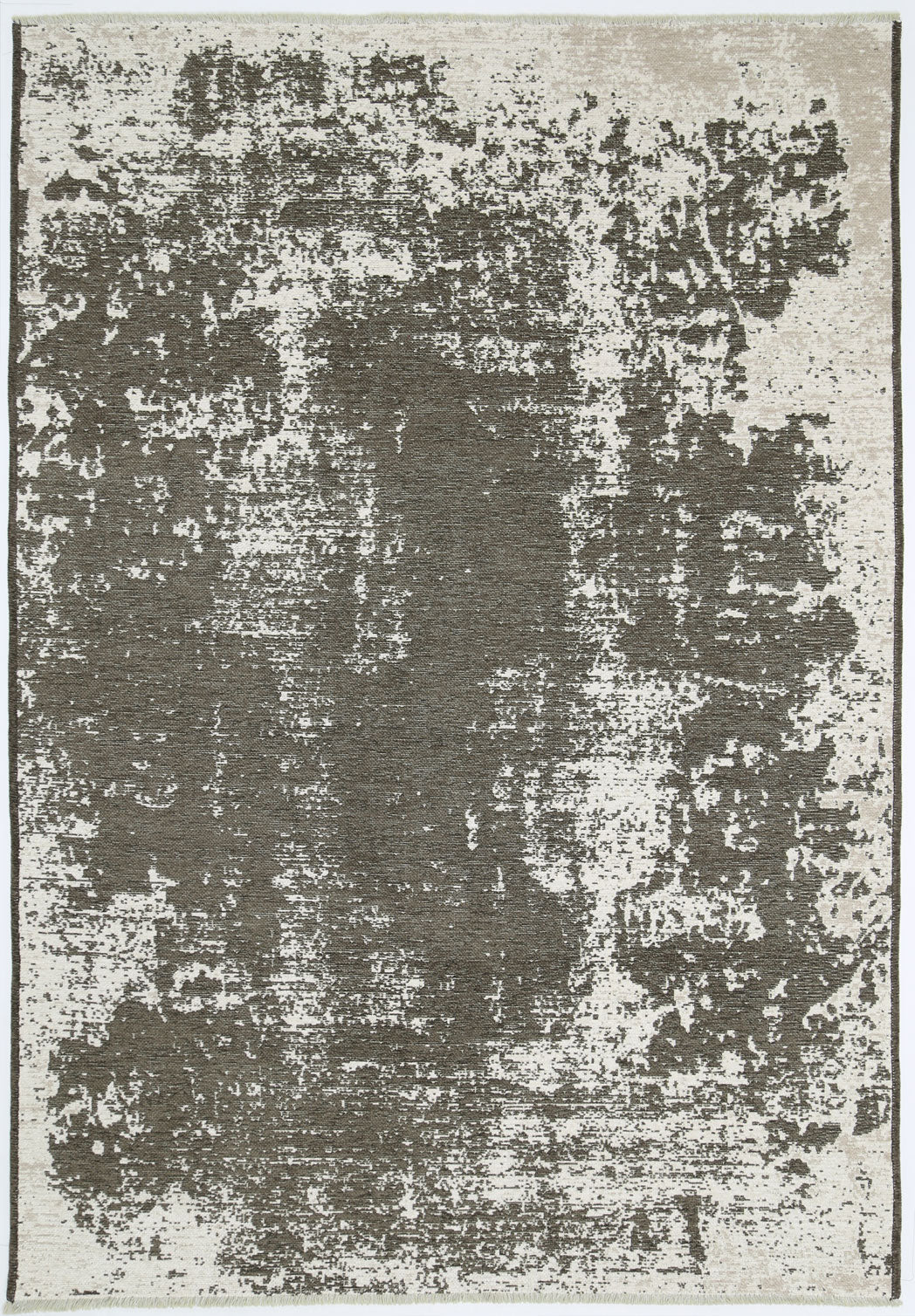 Rustic Vintage Abstract Amazing 2 in 1 Reversible Rug Beige