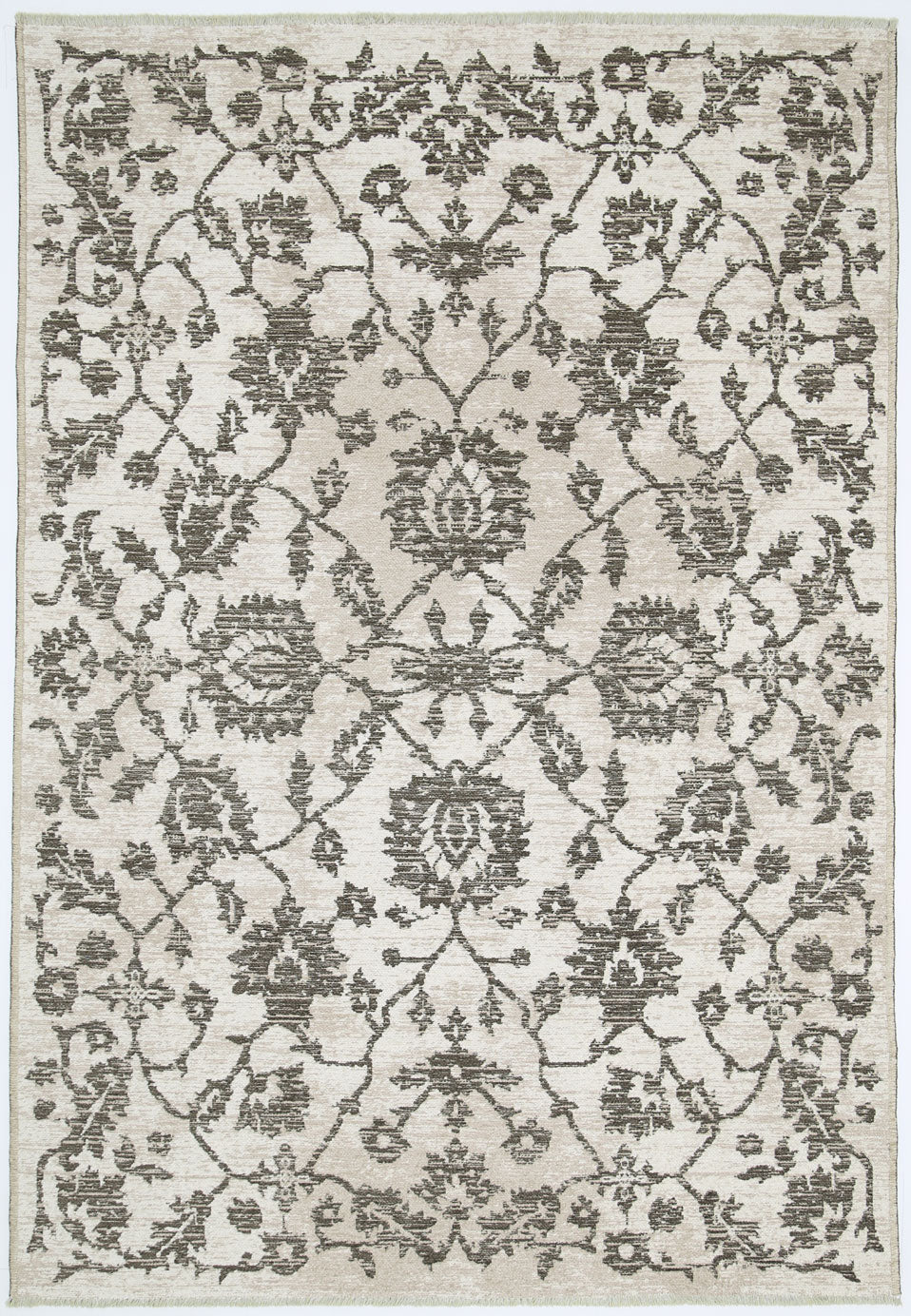 Rustic Vintage Classic, Amazing 2 in 1 Reversible Rug Beige