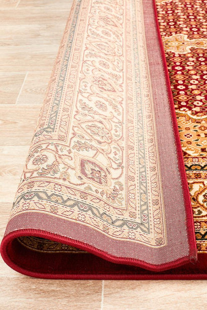 Empire Collection Stunning Formal Oriental Design Red Rug