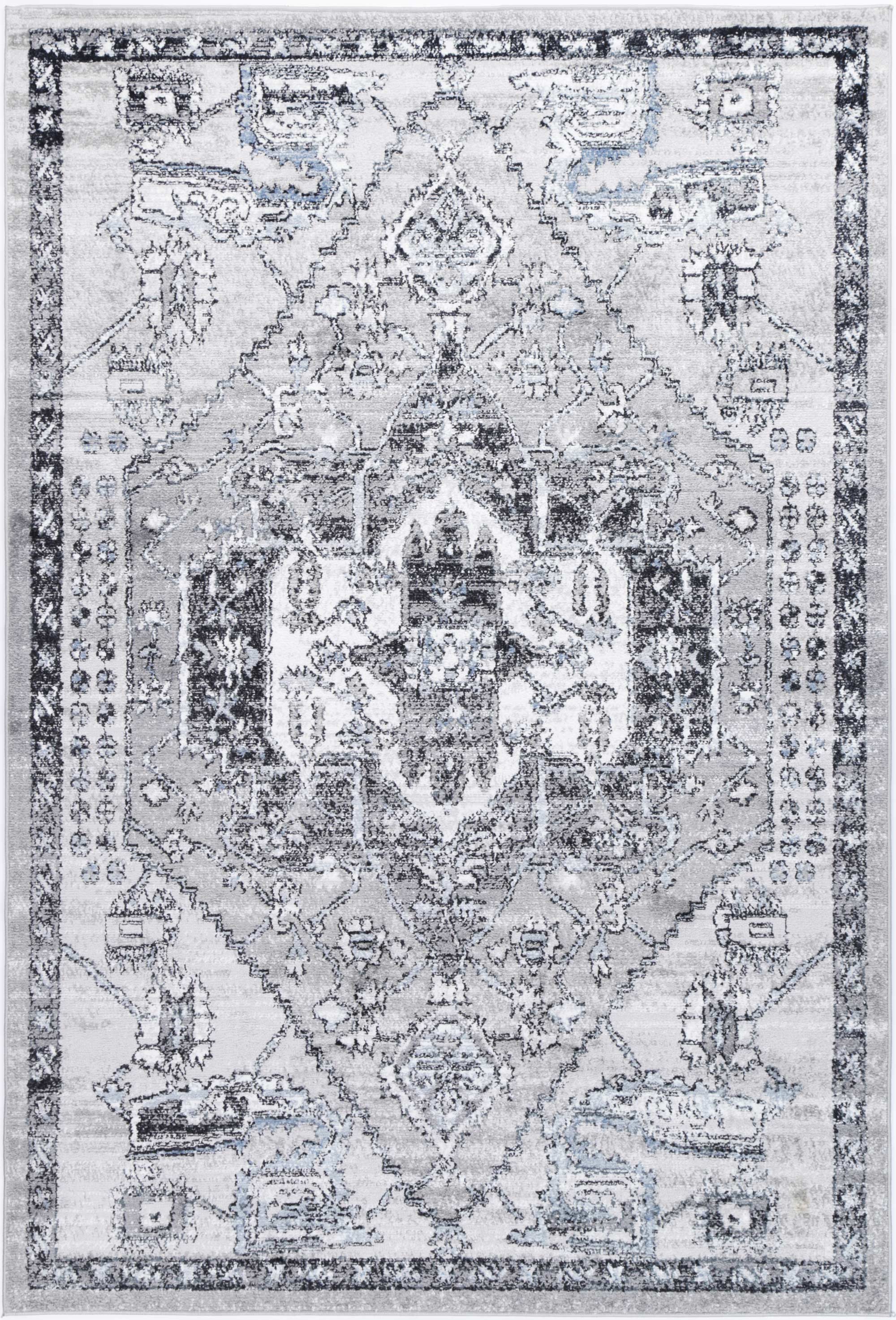Anatolia Traditional Light Grey Rug