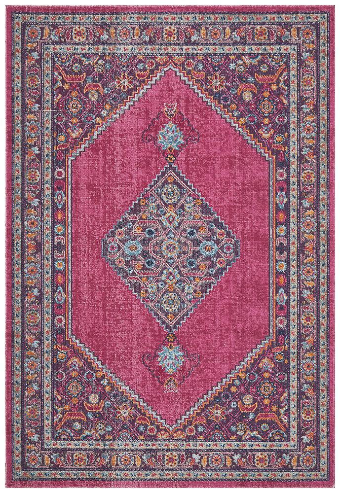 Eternal Whisper Diamond Pink Rug