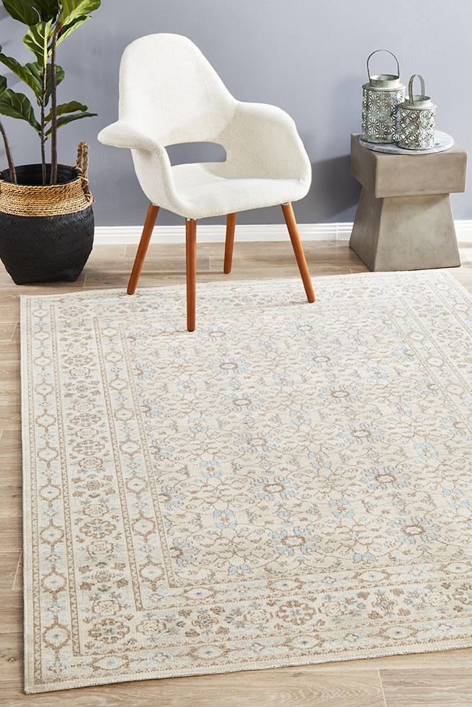 Eternal Whisper Washed Bone Rug