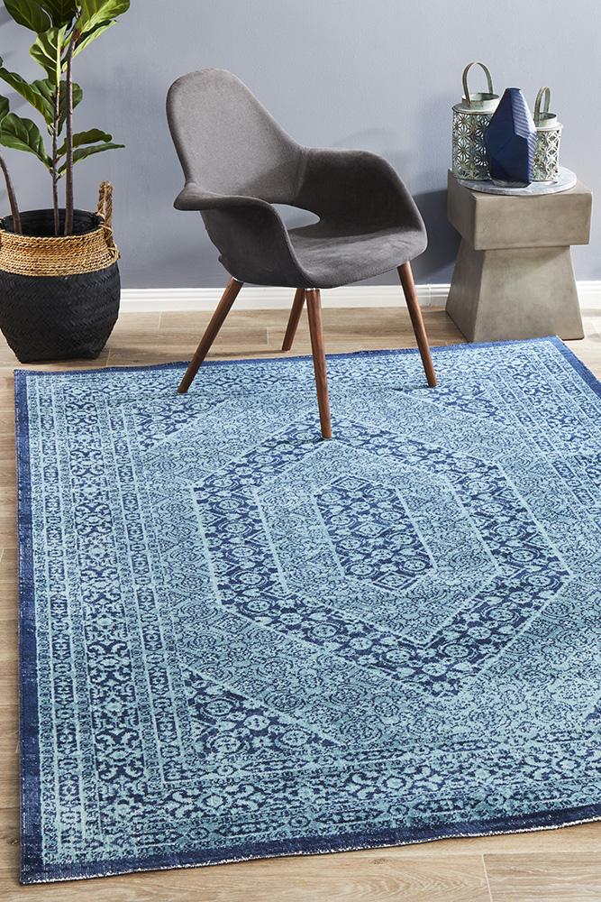 Eternal Whisper Vision Blue Rug