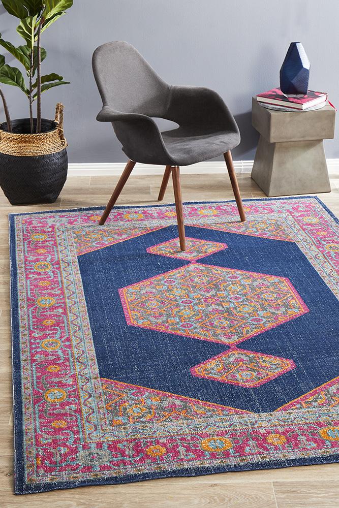 Eternal Whisper Blink Navy Rug