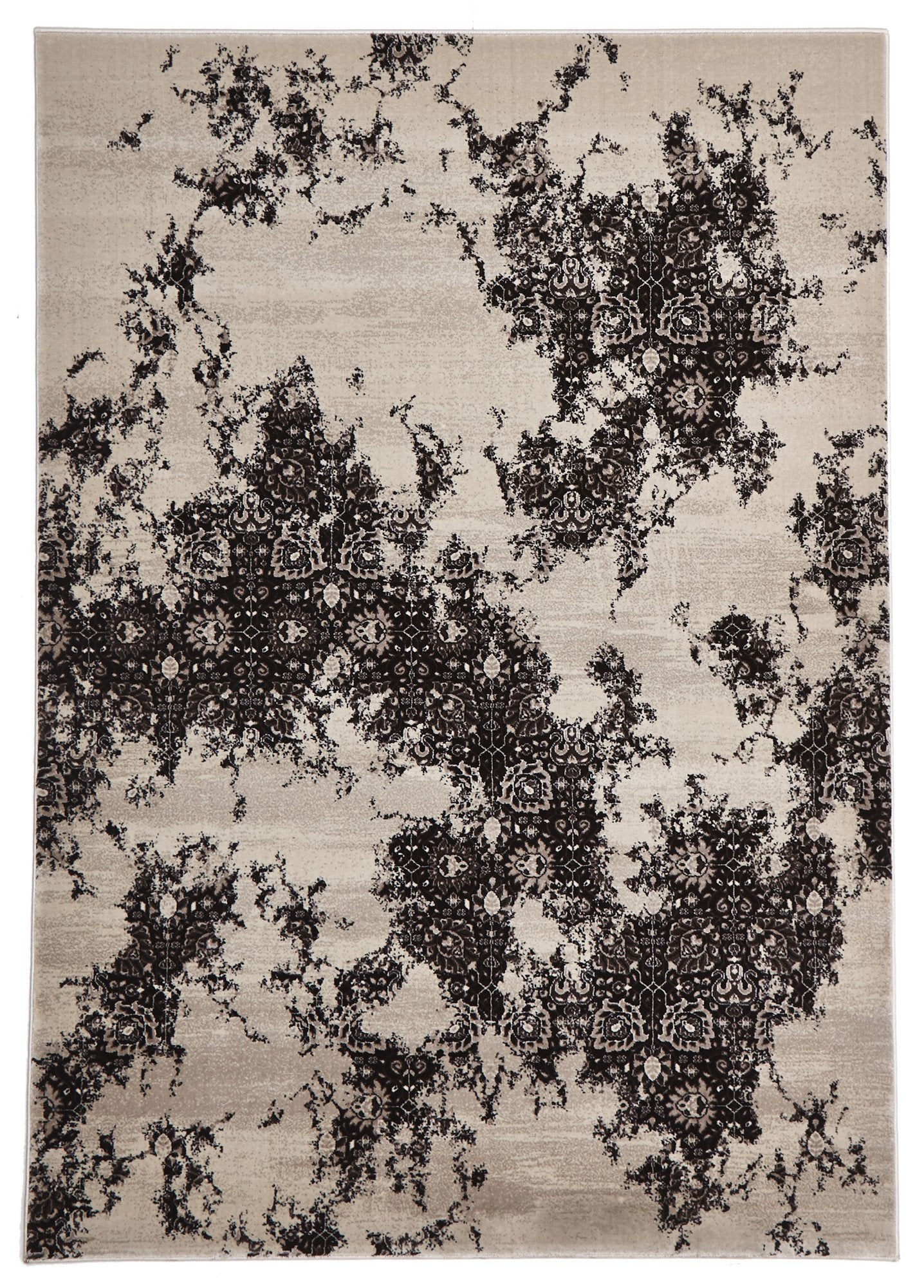 Heirloom Rembrandt Designer Ivory Brown Rug