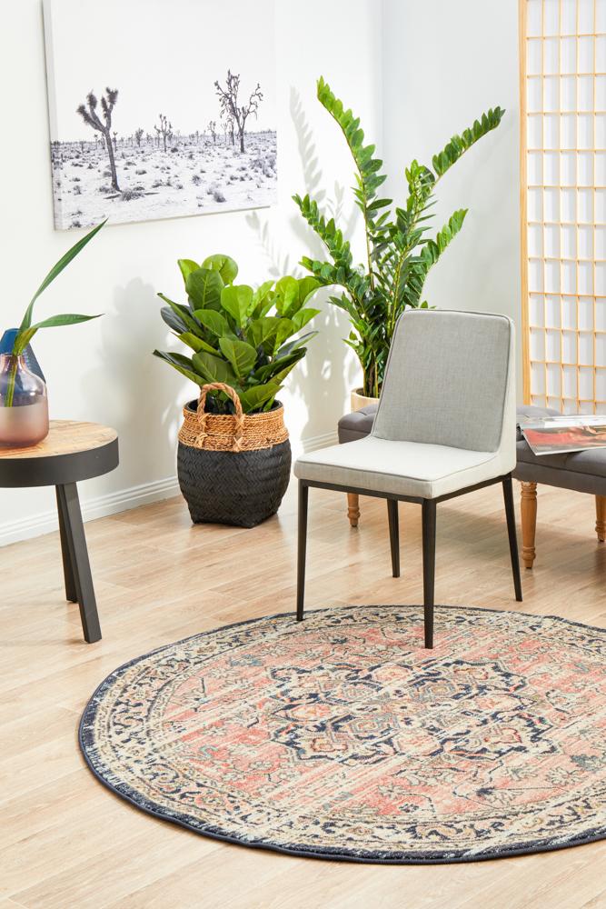 Legacy 851 Brick Round Rug