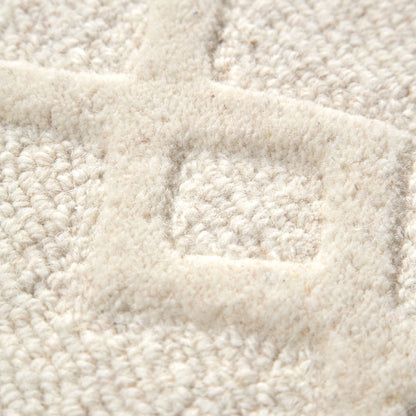 Les Nomades Senso Cream Wool Rug