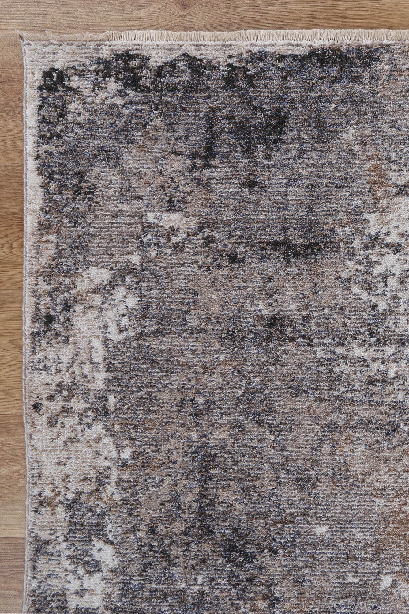 Maryland Mosoel Ash Abstract Soft Rug
