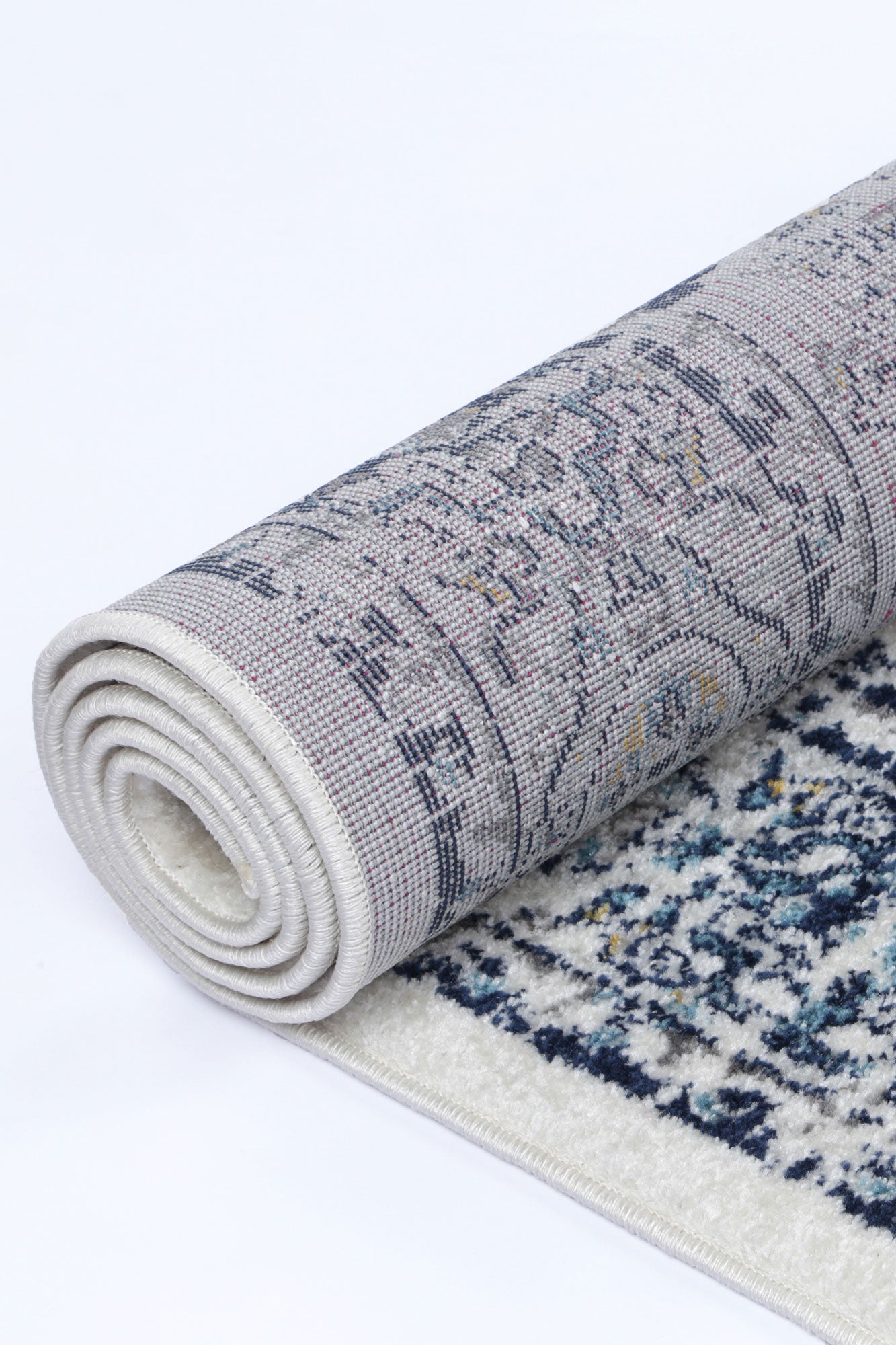 Provence Gruissan Blue & Ivory Transitional Rug