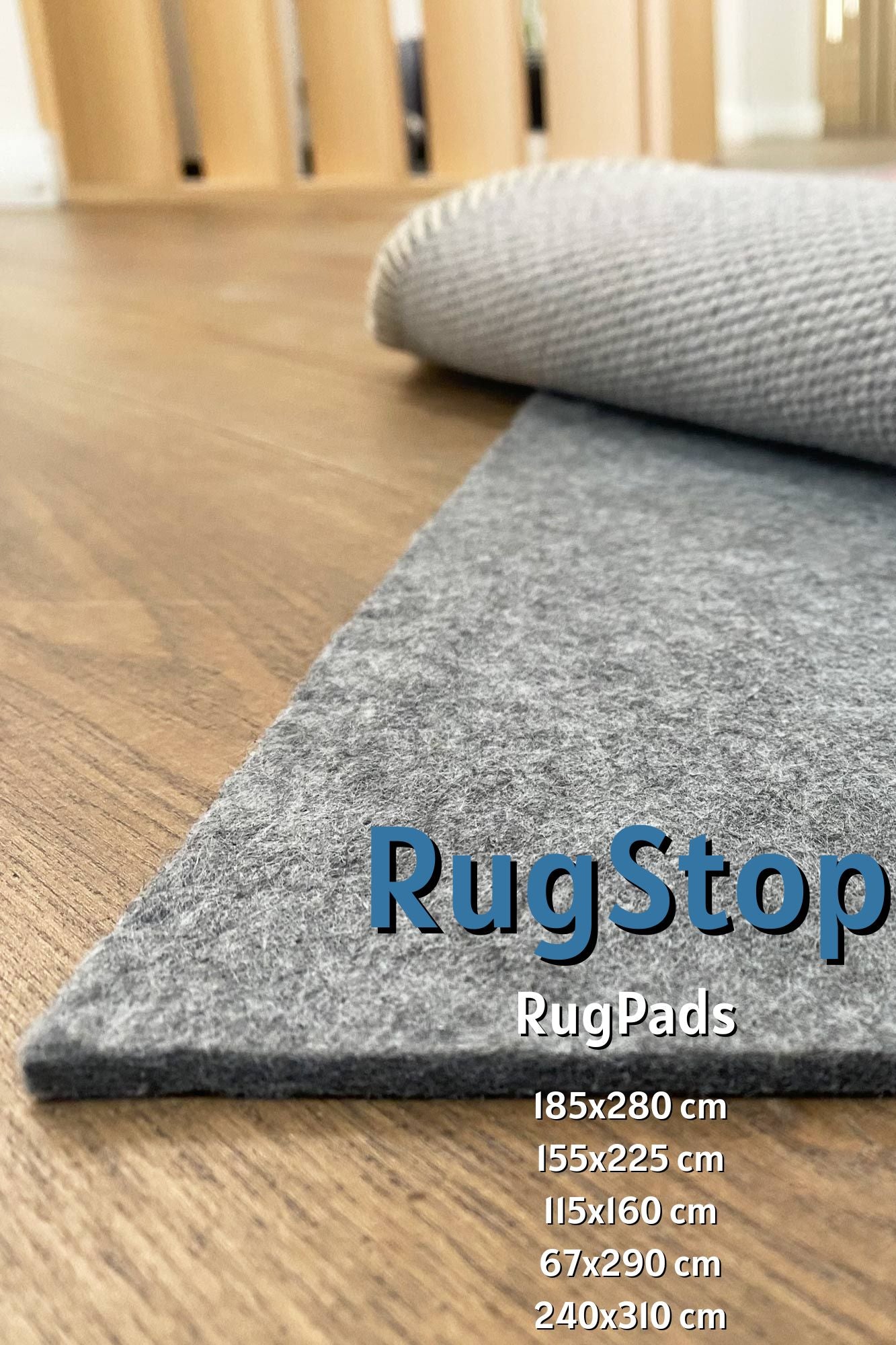 RUG MATE Premium Felt Non-Slip Rug Pad