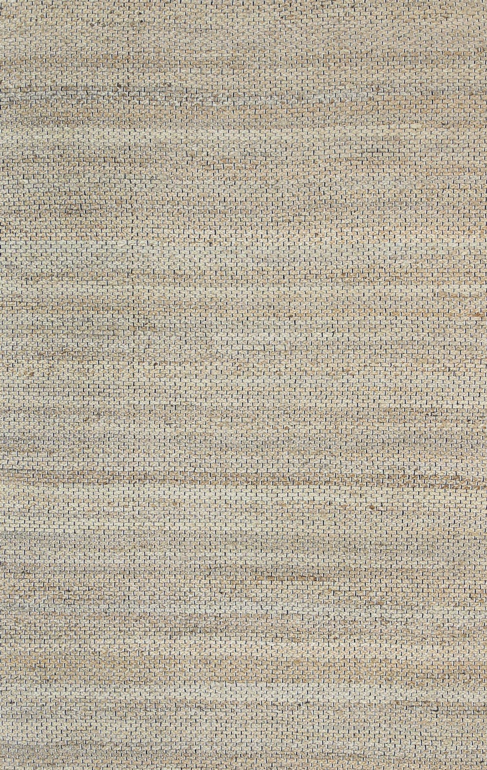 Taj Black Natural Basket Weave Jute Rug