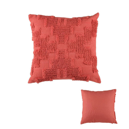 Accessorize Roseto Red Square Filled Cushion 45cm x 45cm